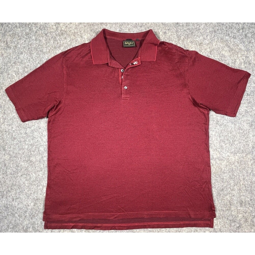 Bobby Jones Collection Red Polo Short Sleeve Golf Shirt  Men’s XL